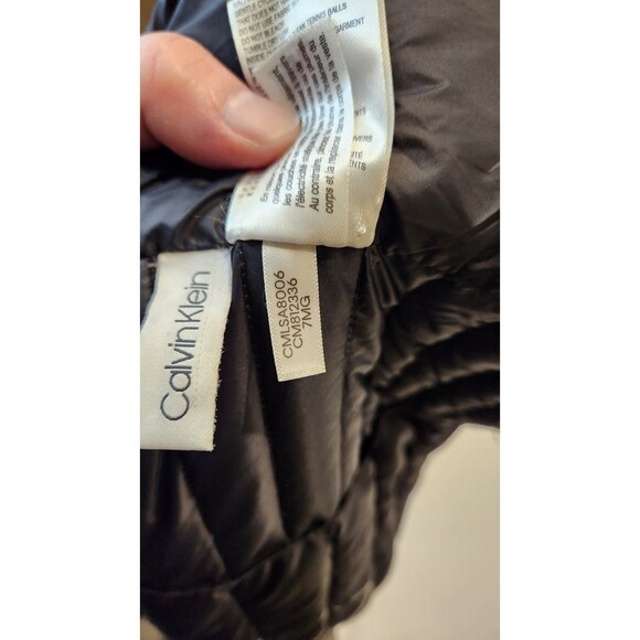 Calvin Klein 7° Warmth Factor Premium Down Jacket Women M Packable Coat - Picture 9 of 13